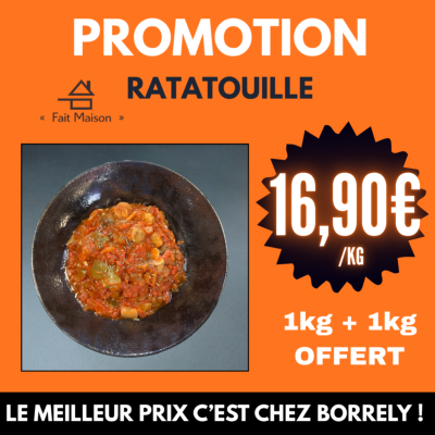 Ratatouille 1KG + 1KG OFFERT
