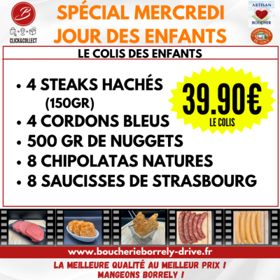 COLIS DES PARENTS : SPÉCIAL ENFANTS