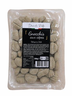Gnocchis aux cèpes 500g