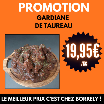 PROMO : Gardiane de taureau cuisinée 500g