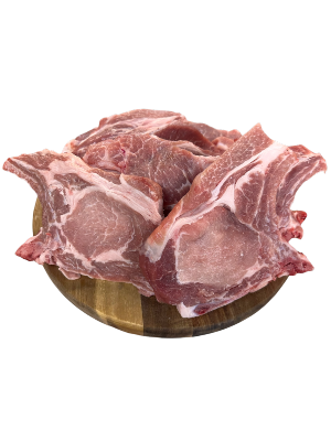 Côte échine de porc à 9.95€ /kg