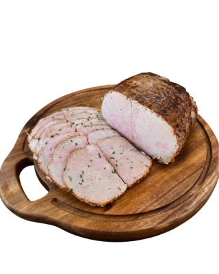 Rôti porc cuit à 19.90€ /kg
