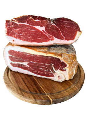 Jambon cru grande tranche 10 mois à 39.90€ /kg