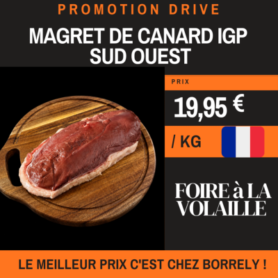 FOIRE VOLAILLE Magret de canard IGP