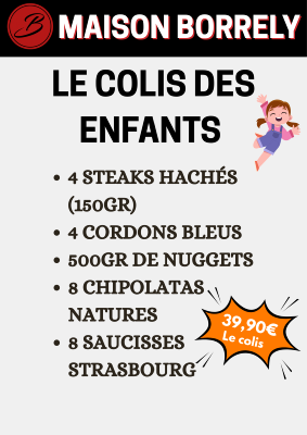 COLIS DES PARENTS : SPÉCIAL ENFANTS