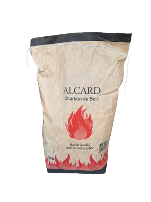 Sac de charbon 3kg à 8.90€ 