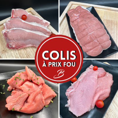 Colis de veau 5kg à 17.90€