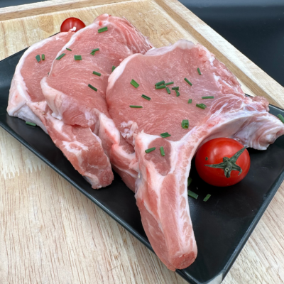 Côte filet de porc à 7.95€ /kg