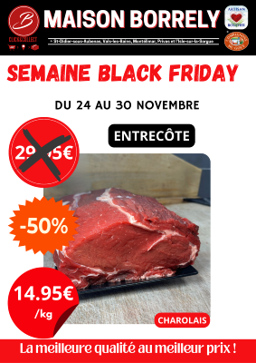 PROMO : Entrecôte 1kg