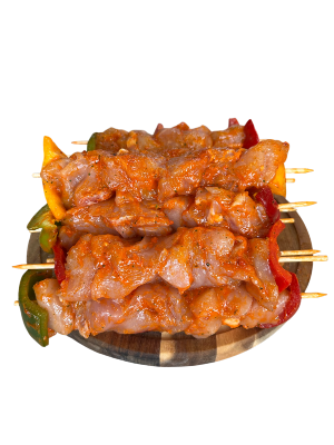 Brochette de poulet tex-mex 250g à 19,90€/kg