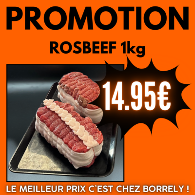 PROMO : Rosbeef 1kg