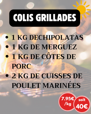 Colis Grillades