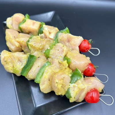 Brochette de poulet citron 250g à 19.95€ /kg