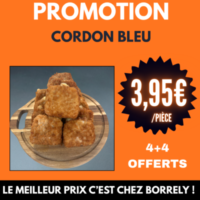 Cordon bleu 4+4 OFFERTS