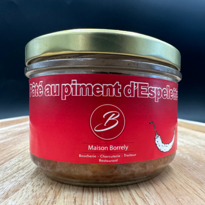 Pâté au piment d'Espelette à 3.95€/pcs
