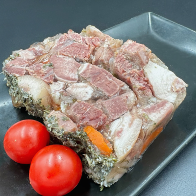Tête de porc en gelée à 14.95€ /kg